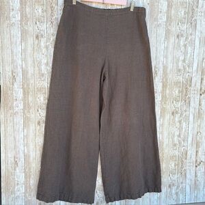 bryn Walker Brown Wide-Leg Pants